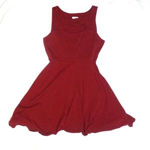 Red A Line Dress